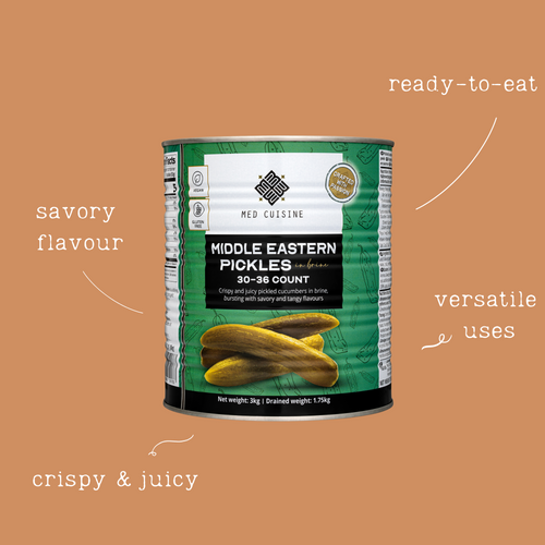 Middle Eastern Pickles in brine - 3KG