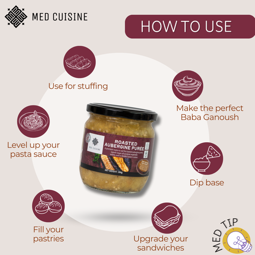 Roasted Aubergine Puree - 390GR