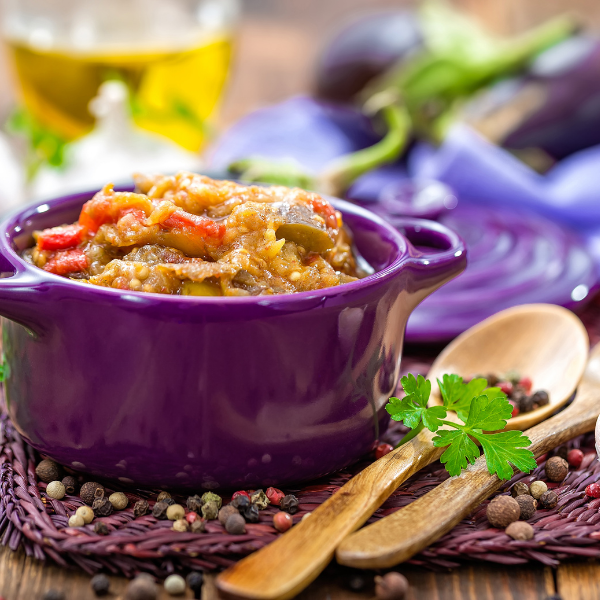 Roasted Eggplant Purée 