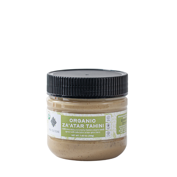 Organic Za'atar Tahini - 200GR